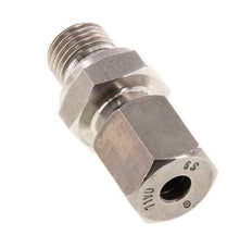 G 1/4'' mâle x 6S Bague coupante droite en acier inoxydable avec joint FKM 630 Bar DIN 2353
