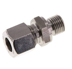 G 1/4'' mâle x 10L Bague coupante droite en acier inoxydable avec joint FKM 315 Bar DIN 2353