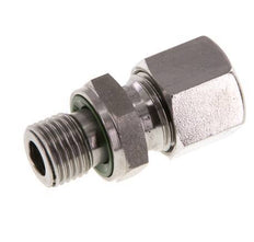 G 1/4'' mâle x 10L Bague coupante droite en acier inoxydable avec joint FKM 315 Bar DIN 2353