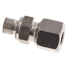 G 1/4'' mâle x 10S Bague coupante droite en acier inoxydable avec joint FKM 630 Bar DIN 2353