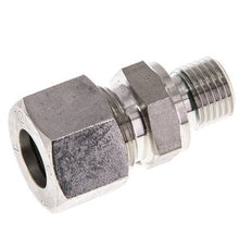 G 1/4'' mâle x 12L Anneau de coupe droit en acier inoxydable avec joint FKM 315 Bar DIN 2353