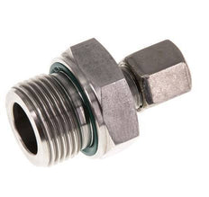 G 3/4'' mâle x 6S Bague coupante droite en acier inoxydable avec joint FKM 630 Bar DIN 2353