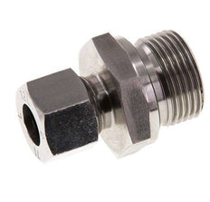 G 3/4'' mâle x 12L Bague coupante droite en acier inoxydable avec joint FKM 315 Bar DIN 2353