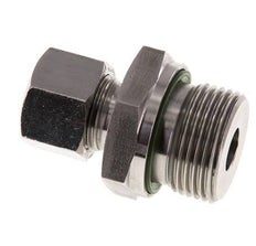 G 3/4'' mâle x 12L Bague coupante droite en acier inoxydable avec joint FKM 315 Bar DIN 2353