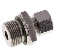 G 3/4'' mâle x 12L Bague coupante droite en acier inoxydable avec joint FKM 315 Bar DIN 2353