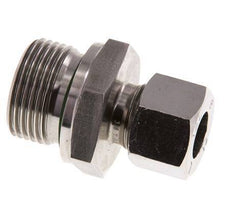 G 3/4'' mâle x 12L Bague coupante droite en acier inoxydable avec joint FKM 315 Bar DIN 2353