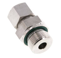 G 3/4'' mâle x 14S Bague coupante droite en acier inoxydable avec joint FKM 630 Bar DIN 2353