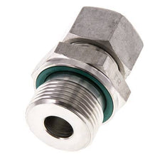 G 3/4'' mâle x 15L Bague coupante droite en acier inoxydable avec joint FKM 315 Bar DIN 2353