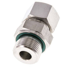 G 3/4'' mâle x 16S Bague coupante droite en acier inoxydable avec joint FKM 400 Bar DIN 2353
