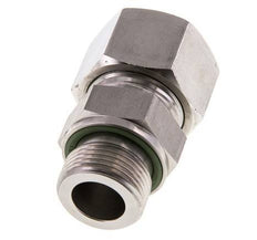 G 3/4'' mâle x 20S Bague coupante droite en acier inoxydable avec joint FKM 400 Bar DIN 2353