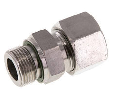 G 3/4'' mâle x 20S Bague coupante droite en acier inoxydable avec joint FKM 400 Bar DIN 2353