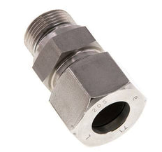 G 3/4'' mâle x 20S Bague coupante droite en acier inoxydable avec joint FKM 400 Bar DIN 2353