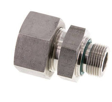 G 3/4'' Male x 25S Anneau de coupe droit en acier inoxydable avec joint FKM 400 Bar DIN 2353