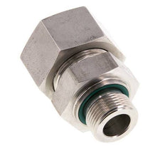 G 3/4'' Male x 25S Anneau de coupe droit en acier inoxydable avec joint FKM 400 Bar DIN 2353