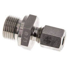 G 3/8'' mâle x 6L Anneau de coupe droit en acier inoxydable avec joint FKM 315 Bar DIN 2353