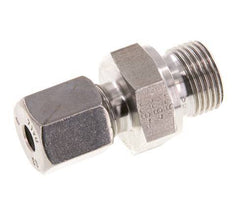 G 3/8'' mâle x 6S Anneau de coupe droit en acier inoxydable avec joint FKM 630 Bar DIN 2353