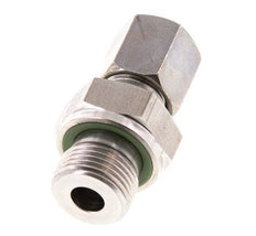 G 3/8'' mâle x 6S Anneau de coupe droit en acier inoxydable avec joint FKM 630 Bar DIN 2353