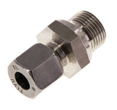 G 3/8'' mâle x 8L Bague coupante droite en acier inoxydable avec joint FKM 315 Bar DIN 2353
