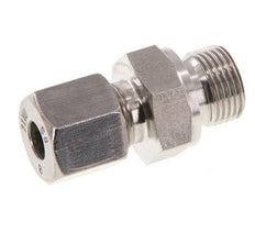 G 3/8'' mâle x 8S Anneau de coupe droit en acier inoxydable avec joint FKM 630 Bar DIN 2353