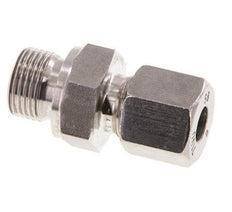 G 3/8'' mâle x 8S Anneau de coupe droit en acier inoxydable avec joint FKM 630 Bar DIN 2353