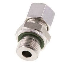 G 3/8'' mâle x 10L Bague coupante droite en acier inoxydable avec joint FKM 315 Bar DIN 2353