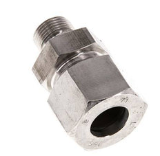 G 3/8'' Male x 16S Anneau de coupe droit en acier inoxydable avec joint FKM 400 Bar DIN 2353