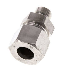 G 3/8'' Male x 16S Anneau de coupe droit en acier inoxydable avec joint FKM 400 Bar DIN 2353