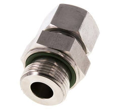 G 1'' Male x 20S Anneau de coupe droit en acier inoxydable avec joint FKM 400 Bar DIN 2353