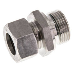 G 1'' mâle x 22L Anneau de coupe droit en acier inoxydable avec joint FKM 160 Bar DIN 2353