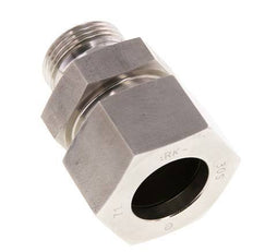 G 1'' Male x 30S Anneau de coupe droit en acier inoxydable avec joint FKM 400 Bar DIN 2353
