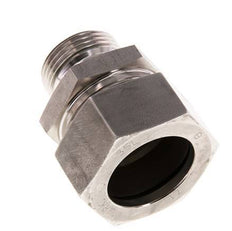 G 1'' mâle x 35L Bague coupante droite en acier inoxydable avec joint FKM 160 Bar DIN 2353