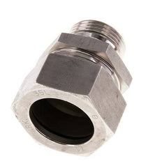 G 1'' mâle x 35L Bague coupante droite en acier inoxydable avec joint FKM 160 Bar DIN 2353