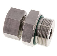 G 1 1/2'' mâle x 25S Bague coupante droite en acier inoxydable avec joint FKM 400 Bar DIN 2353