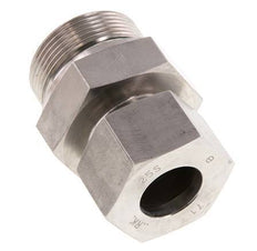 G 1 1/2'' mâle x 25S Bague coupante droite en acier inoxydable avec joint FKM 400 Bar DIN 2353