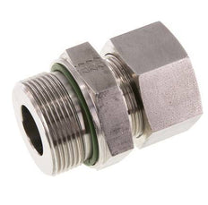 G 1 1/2'' mâle x 30S Bague coupante droite en acier inoxydable avec joint FKM 400 Bar DIN 2353