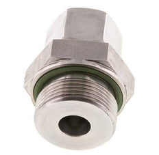 G 1 1/4'' mâle x 20S Bague coupante droite en acier inoxydable avec joint FKM 400 Bar DIN 2353