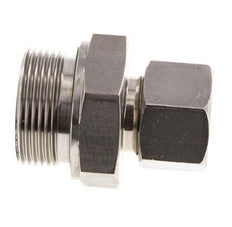 G 1 1/4'' mâle x 20S Bague coupante droite en acier inoxydable avec joint FKM 400 Bar DIN 2353