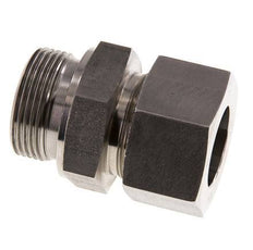 G 1 1/4'' mâle x 30S Bague coupante droite en acier inoxydable avec joint FKM 400 Bar DIN 2353