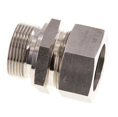 G 1 1/4'' mâle x 35L Bague coupante droite en acier inoxydable avec joint FKM 160 Bar DIN 2353