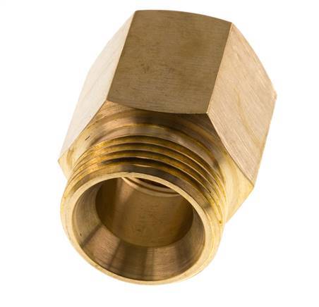 G Réducteur en laiton 1'' x 1'' NPT M/F 16 Bar - Hydraulique