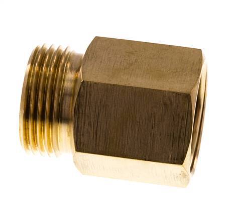 G Réducteur en laiton 1'' x 1'' NPT M/F 16 Bar - Hydraulique