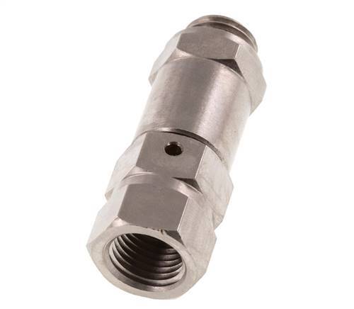G 1/4'' M/F Nickel plated Brass Swivel Joint 10 Bar - High speed
