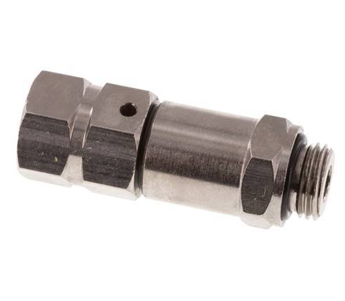 G 1/4'' M/F Nickel plated Brass Swivel Joint 10 Bar - High speed