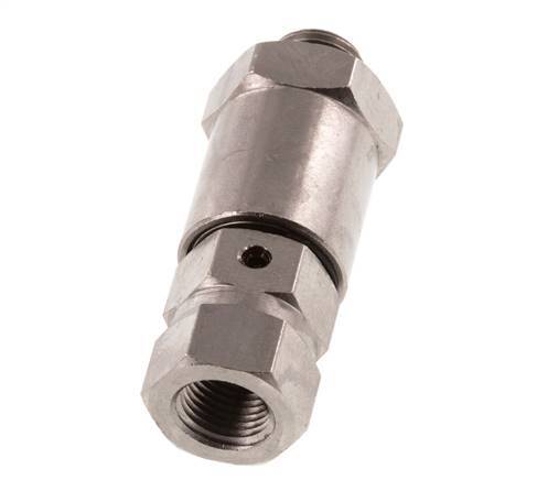 G 1/8'' M/F Nickel plated Brass Swivel Joint 10 Bar - High speed
