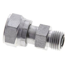 Adaptateur réducteur en acier zingué UN 11/16''-16 x UNF 9/16''-18 M/F ORFS 630 Bar - Hydraulique