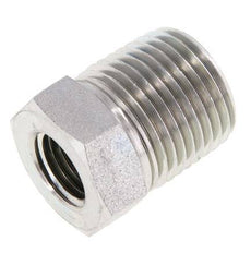 Anneau réducteur en acier zingué 1/2'' NPT x 1/4'' NPT M/F 210 Bar - Hydraulique