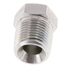 1/2'' NPT x 1/4'' NPT M/F Zinc plated Steel Reducing Ring 210 Bar - Hydraulic