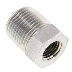 1/2'' NPT x 1/4'' NPT M/F Zinc plated Steel Reducing Ring 210 Bar - Hydraulic