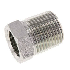 1/2'' NPT x 3/8'' NPT M/F Zinc plated Steel Reducing Ring 210 Bar - Hydraulic