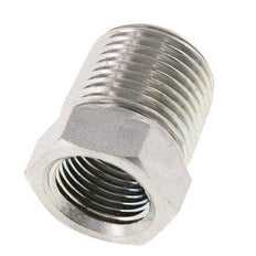 1/2'' NPT x 3/8'' NPT M/F Zinc plated Steel Reducing Ring 210 Bar - Hydraulic